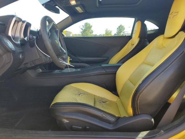 2G1FB1E37C9210403 - 2012 CHEVROLET CAMARO LT ყვითელი ფოტო 7