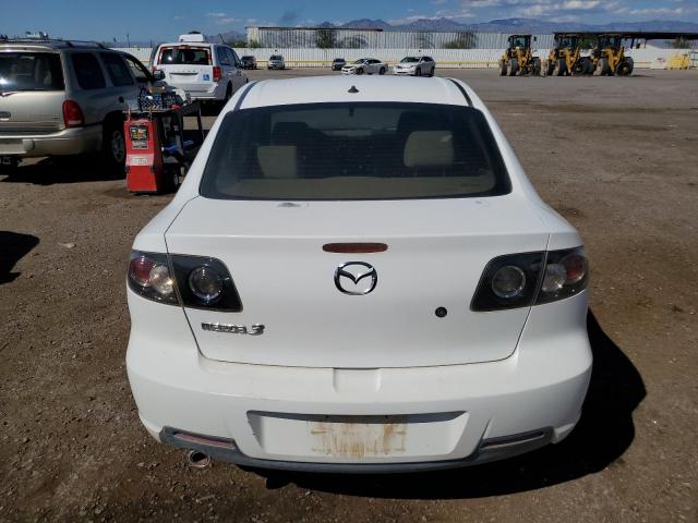 JM1BK32F871625448 - 2007 MAZDA 3 I WHITE photo 6