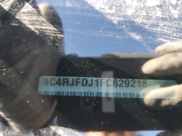 1C4RJFDJ1FC629218 - 2015 JEEP GRAND CHER SRT-8 BLACK photo 14