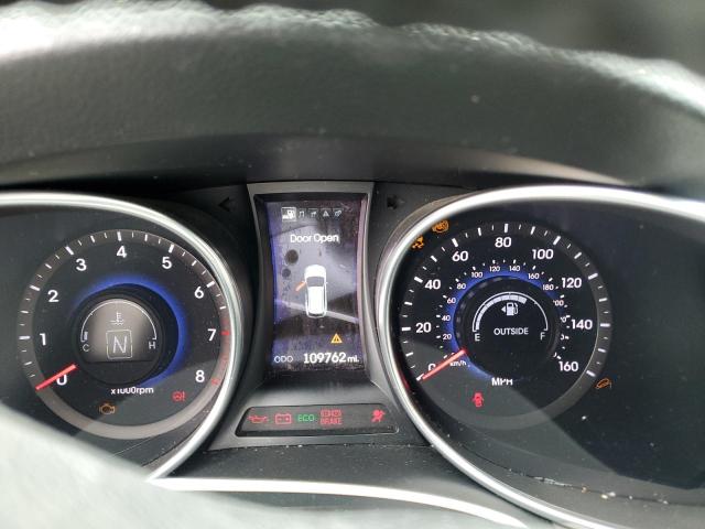 5XYZU3LB6FG247486 - 2015 HYUNDAI SANTA FE S WHITE photo 9