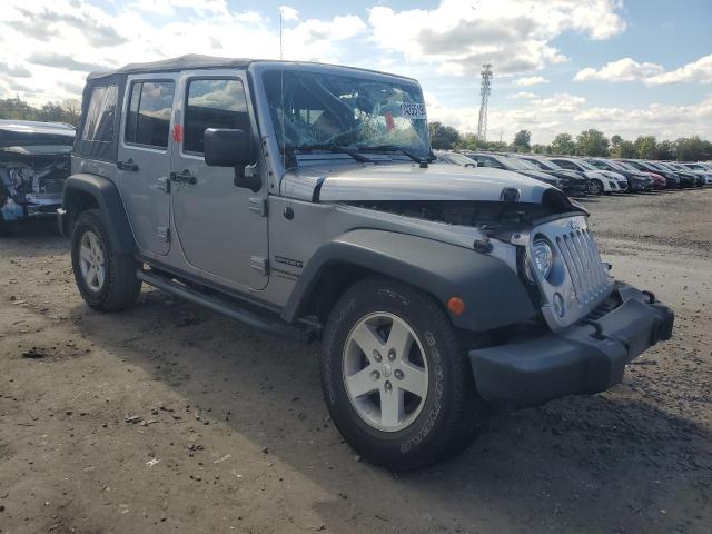 1C4BJWDG0JL862103 - 2018 JEEP WRANGLER U SPORT SILVER photo 4