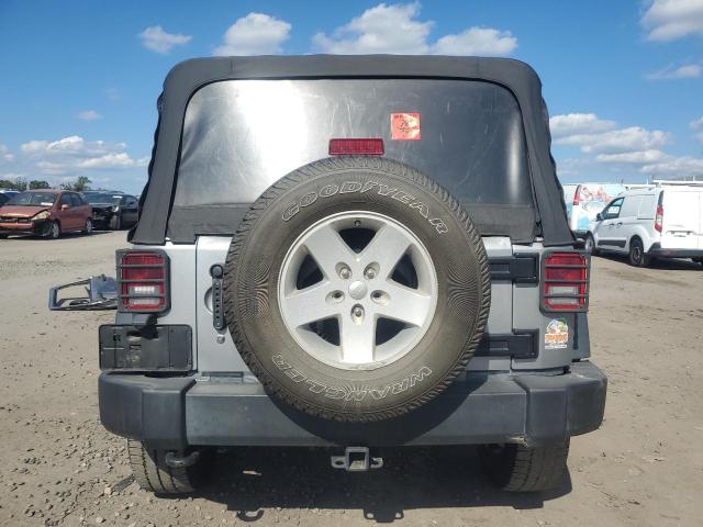 1C4BJWDG0JL862103 - 2018 JEEP WRANGLER U SPORT SILVER photo 6
