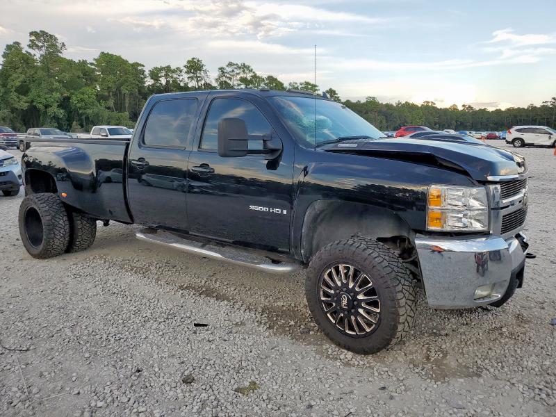 1GCJK33648F151190 - 2008 CHEVROLET SILVERADO K3500 BLACK photo 4