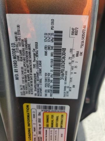 3FA6P0LUXDR363048 - 2013 FORD FUSION SE HYBRID 灰色 照片 12