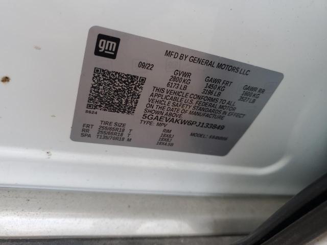 5GAEVAKW6PJ133849 - 2023 BUICK ENCLAVE ESSENCE 白色 照片 14