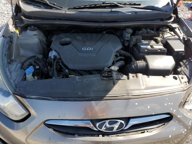 KMHCT4AE5DU561262 - 2013 HYUNDAI ACCENT GLS 棕色 照片 11