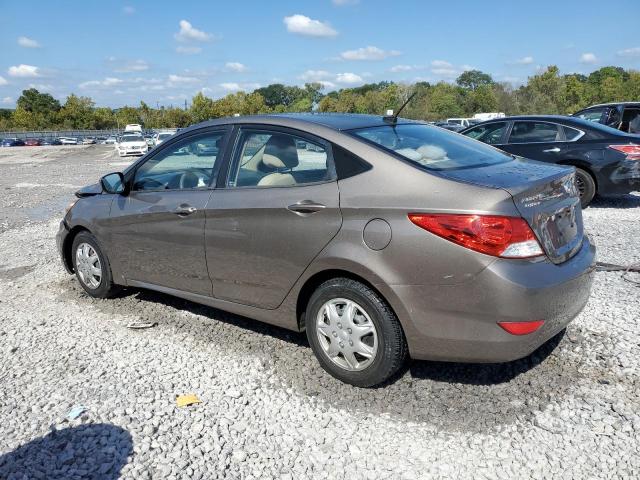 KMHCT4AE5DU561262 - 2013 HYUNDAI ACCENT GLS 棕色 照片 2
