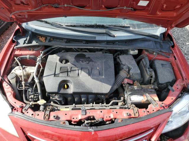 2T1BU4EE4DC918807 - 2013 TOYOTA COROLLA BASE 红色 照片 11