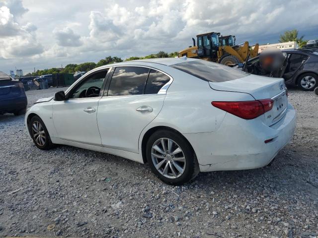 JN1BV7AR4FM421739 - 2015 INFINITI Q50 BASE WHITE photo 2