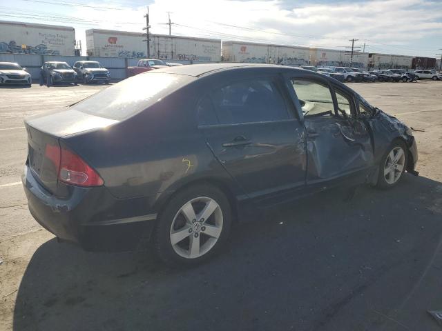 1HGFA16896L028611 - 2006 HONDA CIVIC EX BLACK photo 3