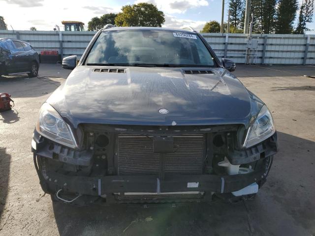 4JGDA5HB1CA041877 - 2012 MERCEDES-BENZ ML 350 4MATIC GRAY photo 5
