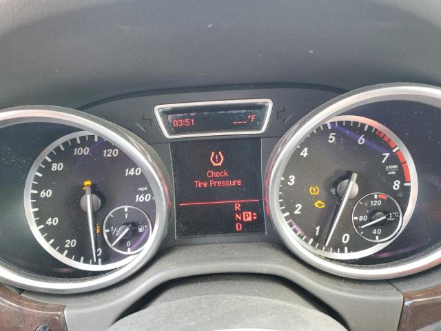 4JGDA5HB1CA041877 - 2012 MERCEDES-BENZ ML 350 4MATIC GRAY photo 9