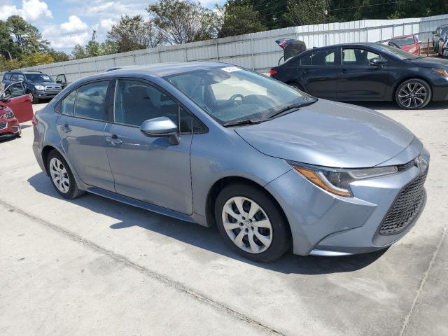 5YFEPMAE4NP316128 - 2022 TOYOTA COROLLA LE BLUE photo 4