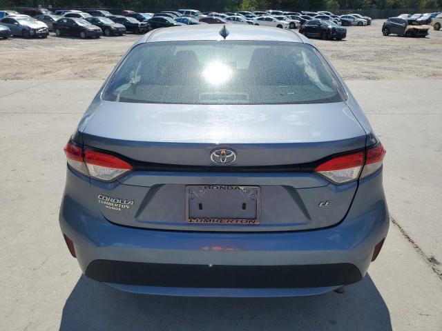 5YFEPMAE4NP316128 - 2022 TOYOTA COROLLA LE BLUE photo 6