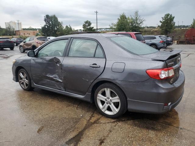 5YFBU4EE6DP142132 - 2013 TOYOTA COROLLA BASE Szary zdjęcie 2