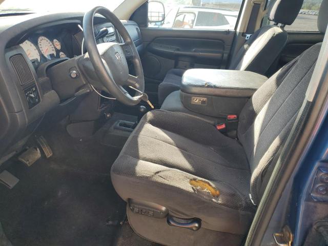 1D7HU18D25S105161 - 2005 DODGE RAM 1500 ST BLUE photo 7