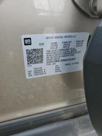 1GKKNMLS5NZ131527 - 2022 GMC ACADIA SLT ვერცხლისფერი ფოტო 13