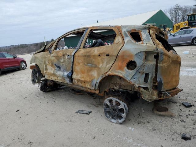 MAJ6S3GL6KC306536 - 2019 FORD ECOSPORT SE Brûlé photo 2