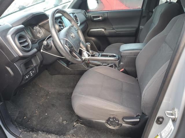 3TMCZ5ANXJM126990 - 2018 TOYOTA TACOMA DOUBLE CAB Szary zdjęcie 7