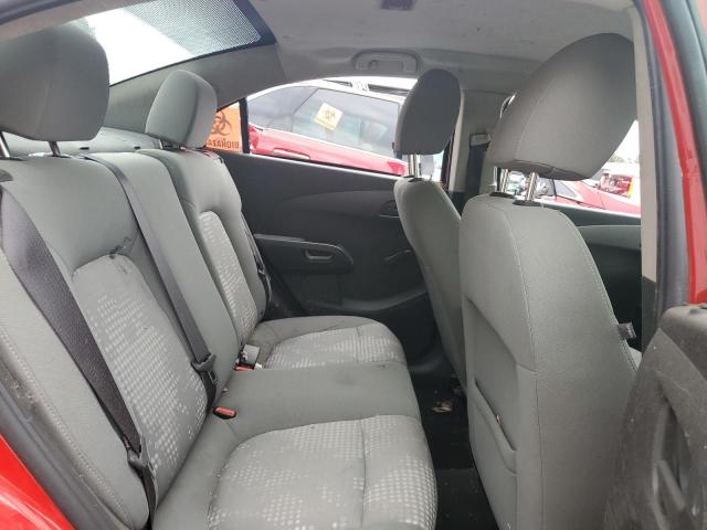 1G1JB5SH5H4135986 - 2017 CHEVROLET SONIC LS RED photo 10