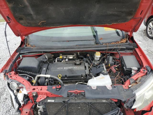 1G1JB5SH5H4135986 - 2017 CHEVROLET SONIC LS RED photo 11