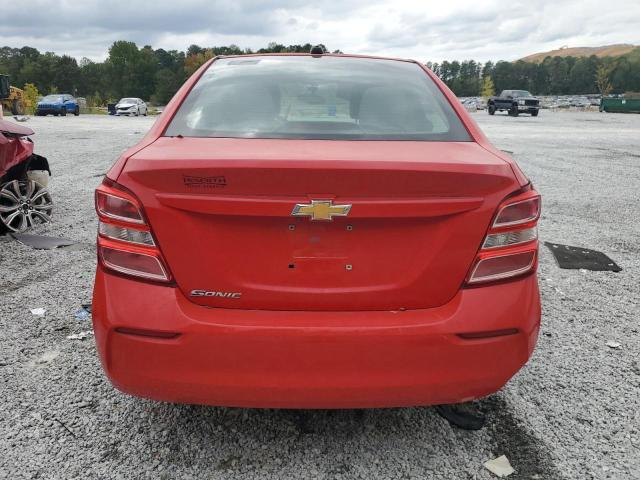 1G1JB5SH5H4135986 - 2017 CHEVROLET SONIC LS RED photo 6