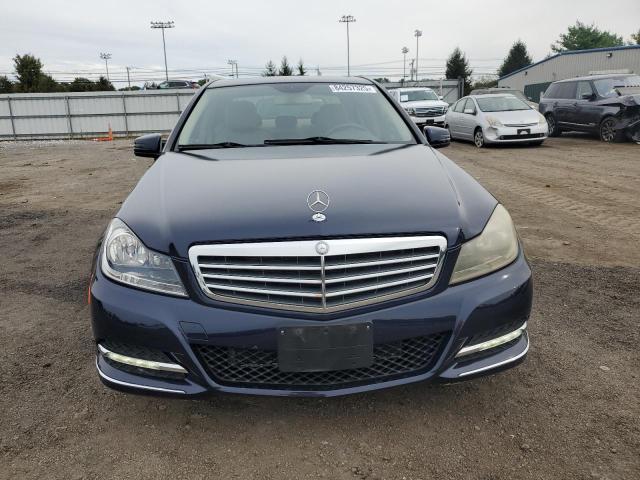 WDDGF8AB7DR251777 - 2013 MERCEDES-BENZ C 300 4MATIC BLUE photo 5