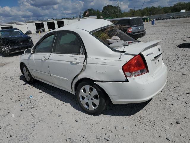 KNAFE121185492217 - 2008 KIA SPECTRA EX WHITE photo 2