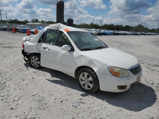 KNAFE121185492217 - 2008 KIA SPECTRA EX WHITE photo 4