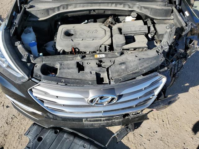 5XYZUDLB3JG517224 - 2018 HYUNDAI SANTA FE S BLACK photo 12