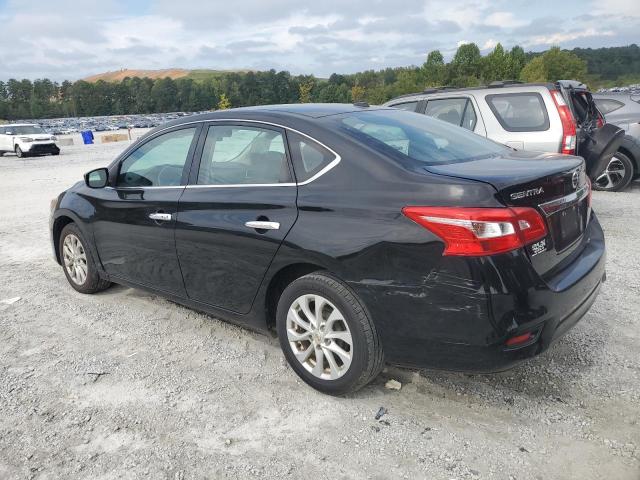 3N1AB7AP7KY338218 - 2019 NISSAN SENTRA S Czarny zdjęcie 2