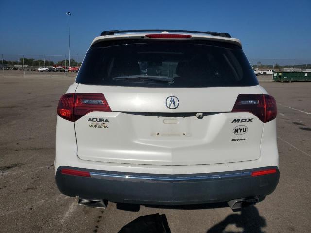 2HNYD2H33CH547873 - 2012 ACURA MDX TECHNOLOGY Սպիտակ լուսանկար 6