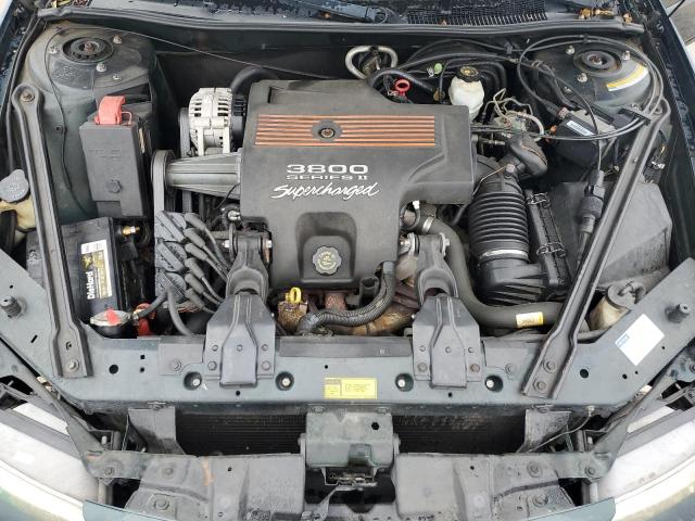 1G2WP5219WF285719 - 1998 PONTIAC GRAND PRIX GTP მწვანე ფოტო 11