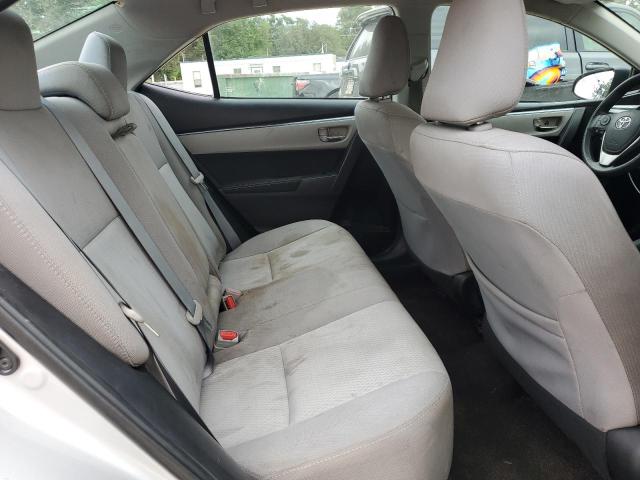 2T1BURHEXGC681124 - 2016 TOYOTA COROLLA L SILVER photo 10
