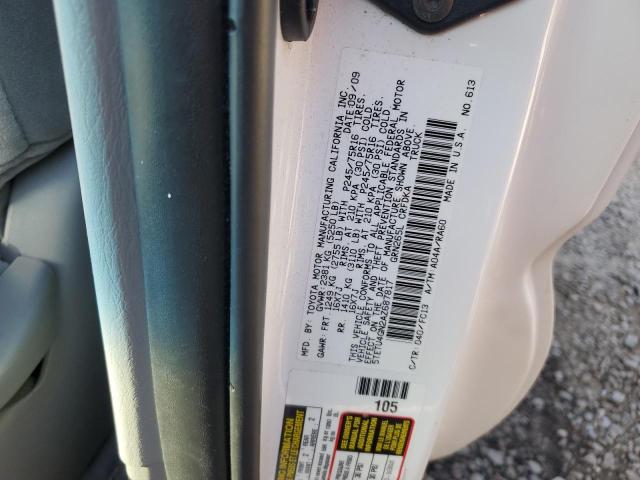 5TETU4GN2AZ687817 - 2010 TOYOTA TACOMA PRERUNNER ACCESS CAB WHITE photo 13