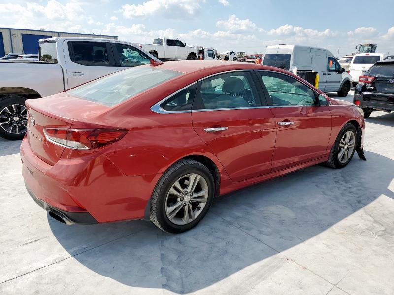 5NPE34AF5JH635033 - 2018 HYUNDAI SONATA SPORT 红色 照片 3