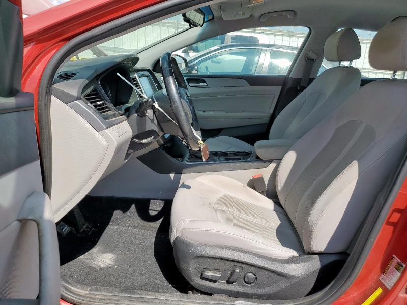 5NPE34AF5JH635033 - 2018 HYUNDAI SONATA SPORT 红色 照片 7