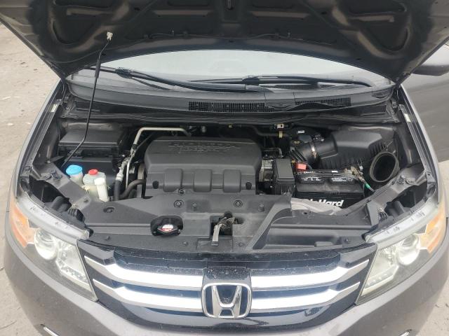 5FNRL5H64EB045049 - 2014 HONDA ODYSSEY EXL GRAY photo 12