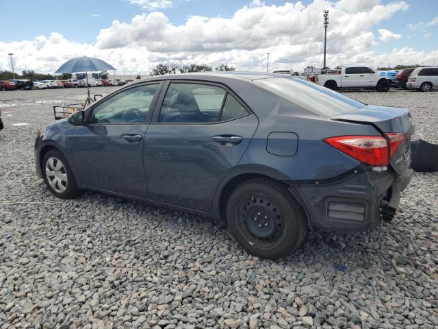 5YFBURHEXKP905968 - 2019 TOYOTA COROLLA L BLUE photo 2