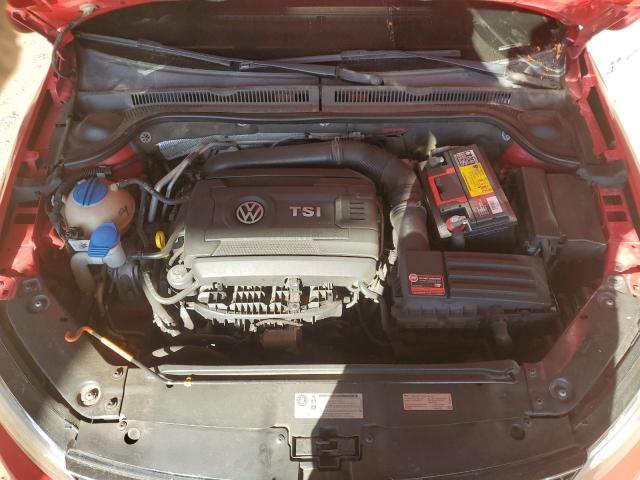3VW4T7AJ1EM382114 - 2014 VOLKSWAGEN JETTA GLI RED photo 11