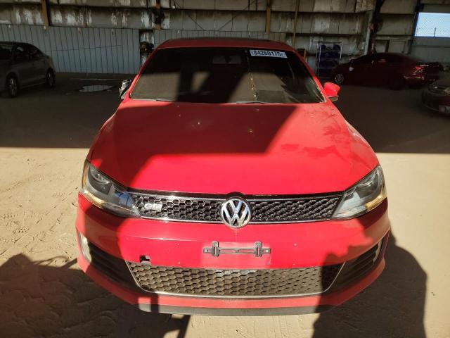 3VW4T7AJ1EM382114 - 2014 VOLKSWAGEN JETTA GLI RED photo 5