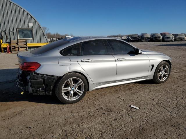 WBA4A7C58FD415872 - 2015 BMW 428 XI GRAN COUPE SILVER photo 3