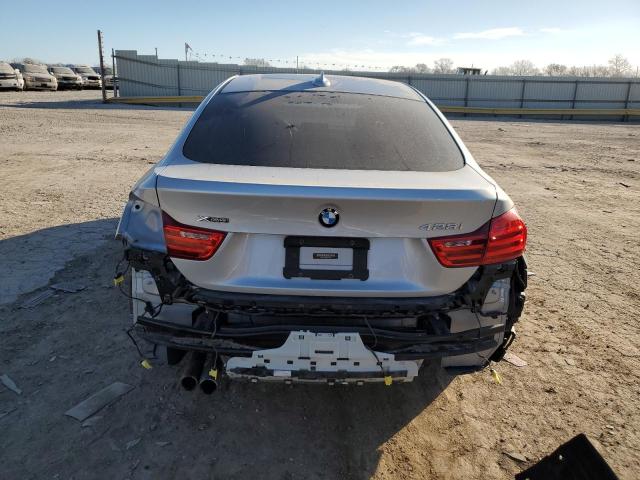 WBA4A7C58FD415872 - 2015 BMW 428 XI GRAN COUPE SILVER photo 6