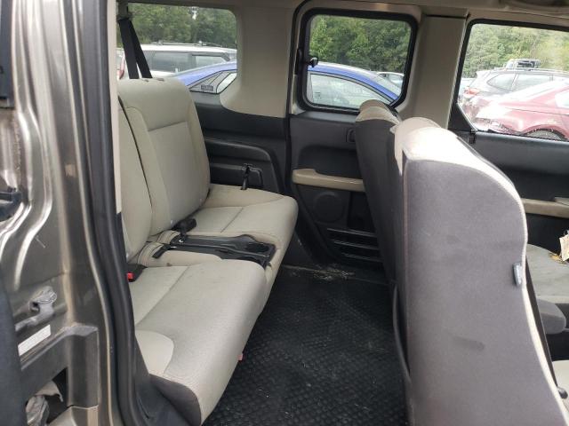 5J6YH28748L002816 - 2008 HONDA ELEMENT EX رمادي صورة 10
