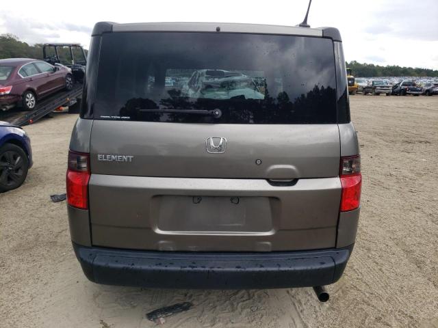 5J6YH28748L002816 - 2008 HONDA ELEMENT EX رمادي صورة 6