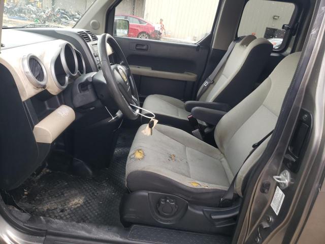 5J6YH28748L002816 - 2008 HONDA ELEMENT EX رمادي صورة 7
