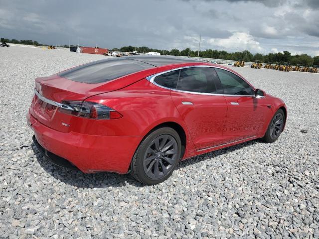5YJSA1E28JF287869 - 2018 TESLA MODEL S Қызыл фото 3