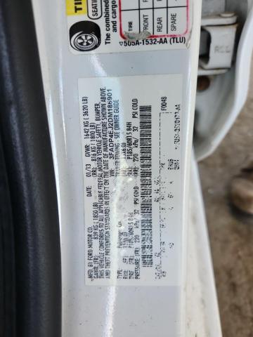 3FADP4EJ2DM186901 - 2013 FORD FIESTA SE 白色 照片 12