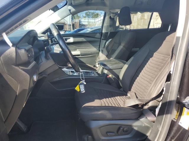 1FMSK8DH7MGB91040 - 2021 FORD EXPLORER XLT BLACK photo 7