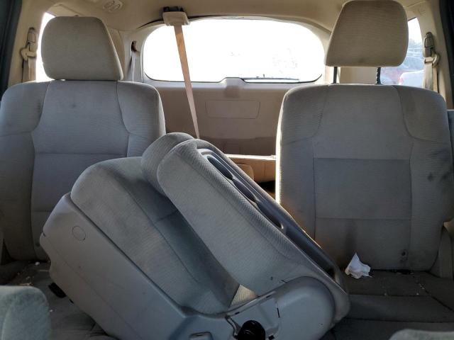 5FNRL5H48BB029186 - 2011 HONDA ODYSSEY EX MAROON photo 10